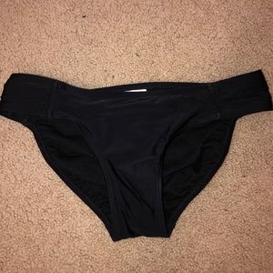 Black bathing suit bottoms